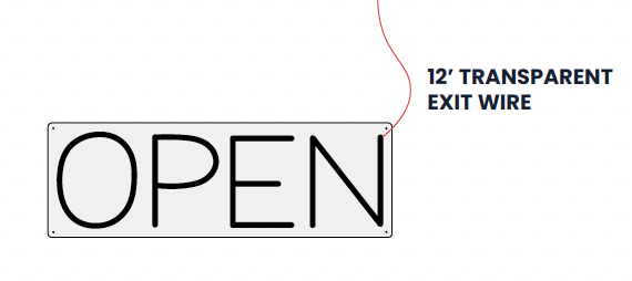 "Open" Neon