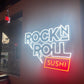 "Rock N Roll Sushi" Neon