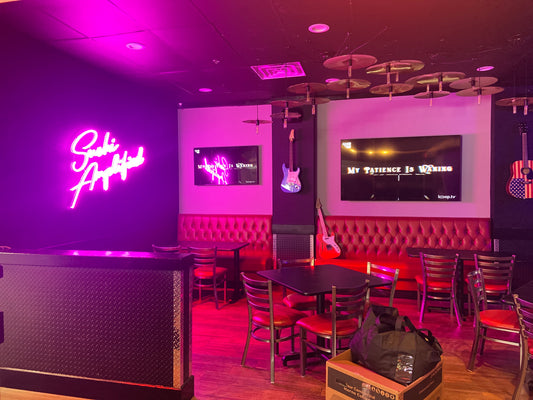"Sushi Amplified" Neon
