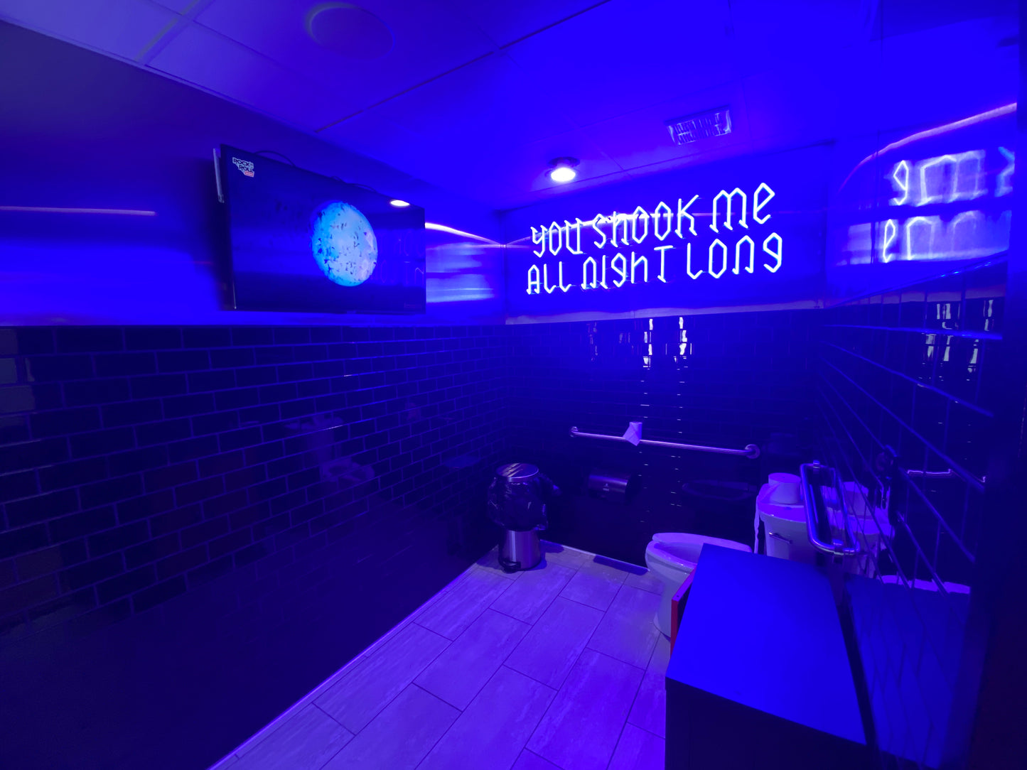 "You Shook Me All Night Long" Neon