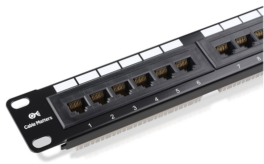 Rackmount 24 Port Network Patch Panel