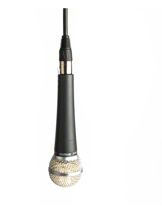 Retro Microphone Light - White