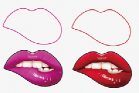 "Lips" Neon